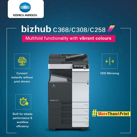 Find everything from driver to manuals of all of our bizhub or accurio products. Bizhub C258 Driver / Konica Minolta Bizhub C258 Video Training Printing Konica Minolta Offer ...