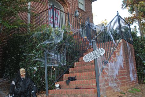 Our Spooky Entrance Happy Halloween Spooky Entrance Entryway Door