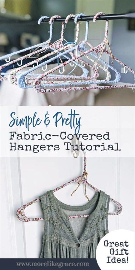 Fabric Covered Hangers Tutorial More Like Grace Fabric Covered