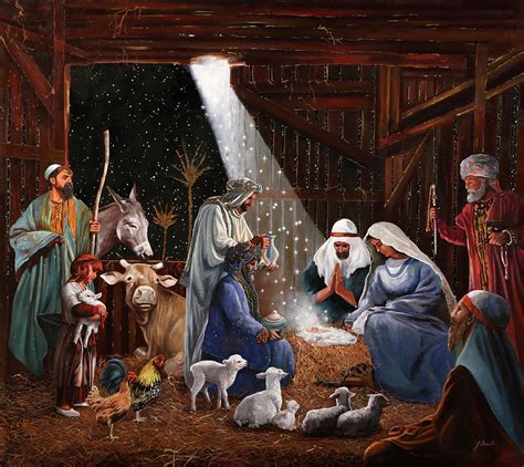 Nativity Paintings By Famous Artists