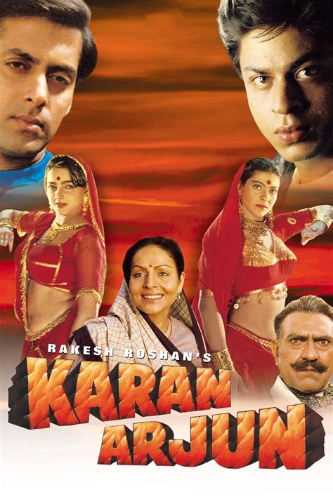 Karan Arjun 1995 Indian Movies Hindi Movies Best Bollywood Movies