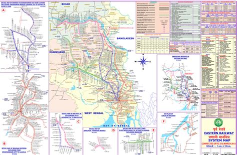 System Map Of Eastern Railway Railways Faq Railway Enquiry