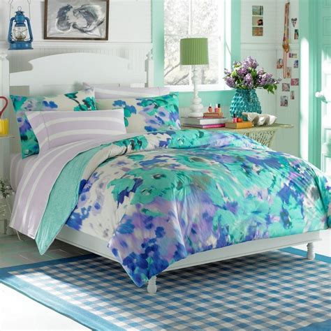 Otob floral duvet cover set twin girls 100 cotton with zipper closure and 4 corner ties, reversible kids teen bedding sets. Cute Teenage Girl Bedding Sets | Top Home Information