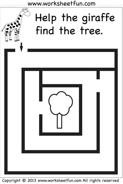 Free Printable Mazes For Kids Free Printable