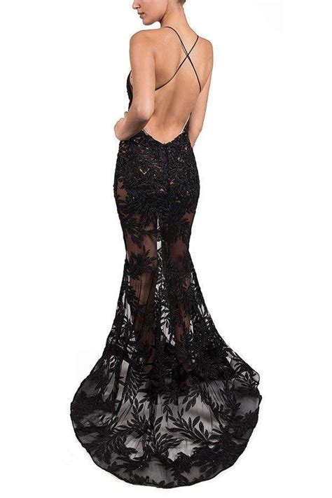 Nadine Merabi Stella Gown Black All The Dresses