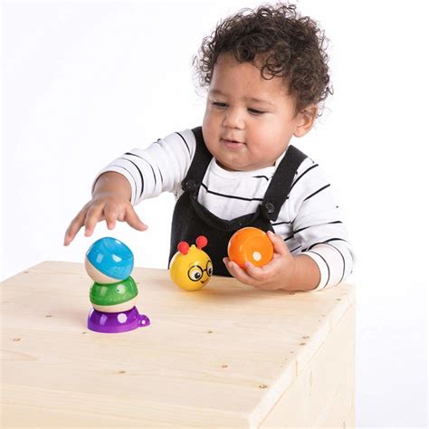 Baby Einstein Caterpillar Musical Balancing And Stacking Toy Hape