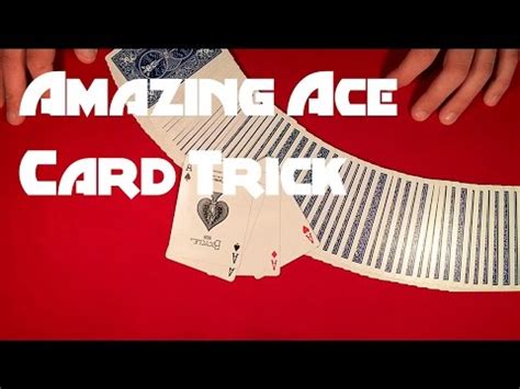 Amazing Ace Card Trick YouTube