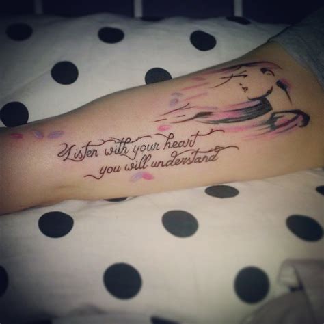 20+ Best Quote Tattoos Inspired From Walt Disney Movies | EntertainmentMesh