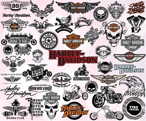 Harley Davidson Svg Bundle Layered Svg Cut File