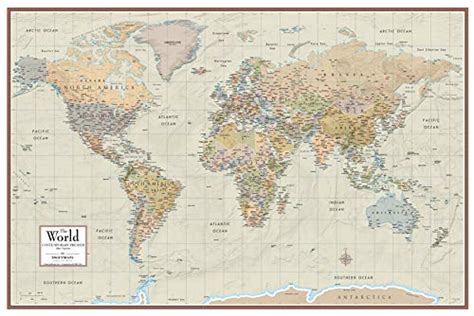World Wall Map Contemporary Premier Poster Series Swiftmaps My Xxx Hot Girl