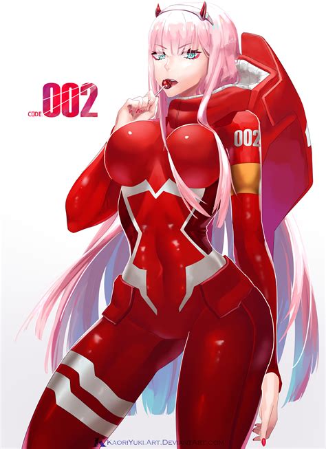 Zero Two 002 By Kaoriyuki On Newgrounds