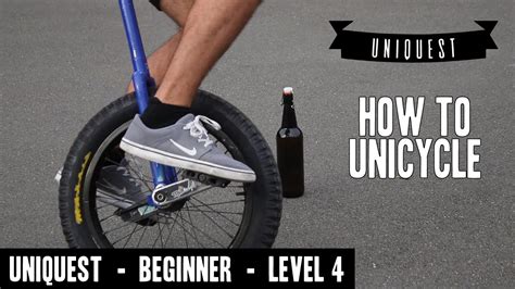 Beginner Unicycling Uniquest Level 4 Youtube