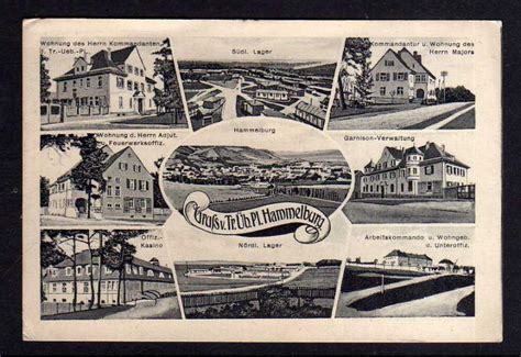 Wohnungen mit 50m 2 kosten derzeit durchschnittlich 433,00 €. Ansichtskarte Hammelburg Truppenübungsplatz 1916 Ganision ...