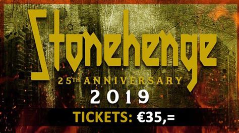 Stonehenge Festival 2019 Lineup Jul 27 28 2019