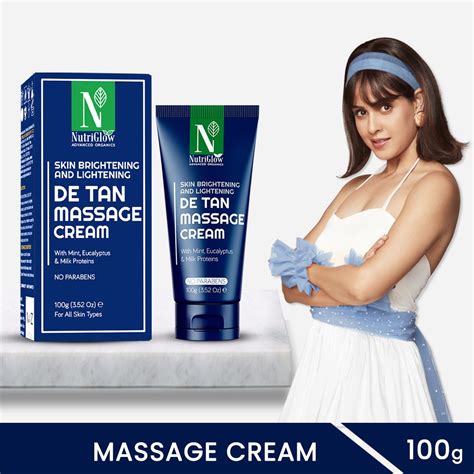 Advanced Organic De Tan Massage Cream For Skin