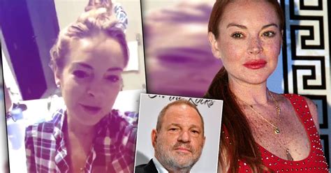 Lindsay Lohan Defends Harvey Weinstein Over Sexual Misconduct