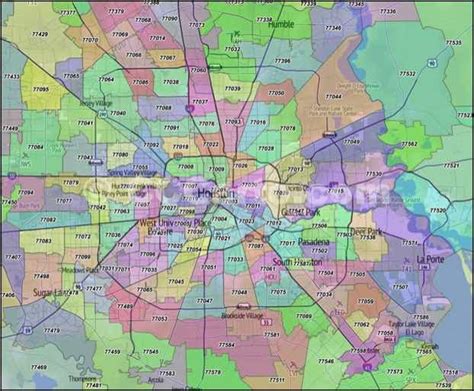 Pdf Harris County Zip Code Map Time Zone Map