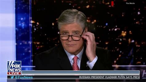 Fox Commentator Sean Hannity Caught Vaping On Air Youtube