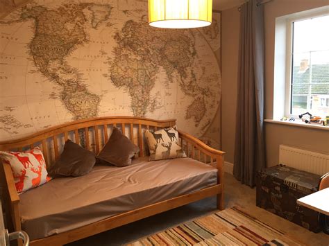 Great Example Of How To Use Our Political Map Murals To Create A Homely