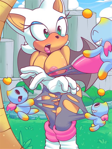 Rule 34 Breasts Chao Nipples Pussy Rexin Rouge The Bat Sonic Series