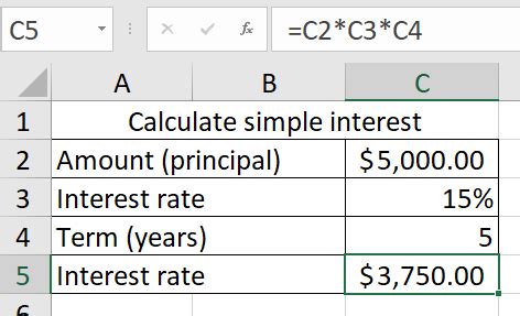 Emi Calculation Formula For Simple Interest