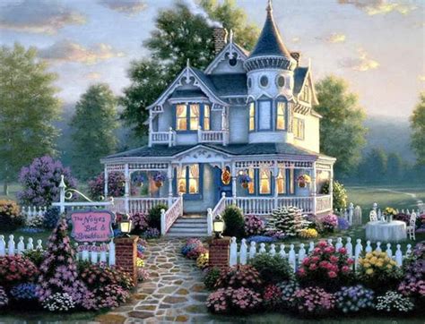 Pin By Shelly Hamby On Arte Cottage Wallpaper Victorian Homes