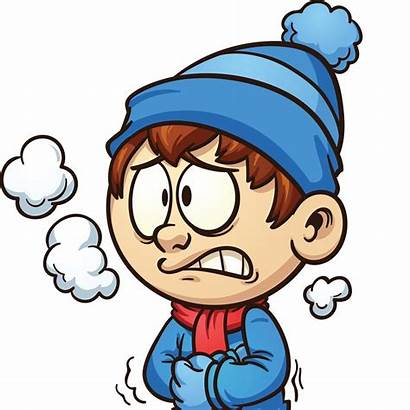 Cold Weather Cartoon Winter Guy Extreme Warning