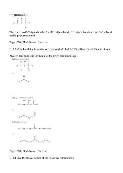 Ncert Solutions For Class Chemistry Chapter Organic Chemistry