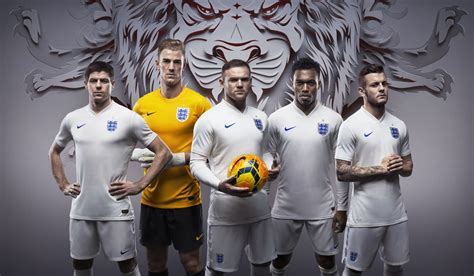 Nike England 2014 World Cup Home And Away Kits Released Footy Headlines