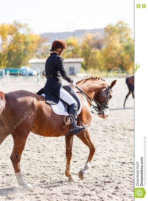 Her severe kind convinces her human pony to carry her. Young Teenage Girl Riding Horse. Equestrian Sport Stock Photo - Image of beauty, human: 71899062