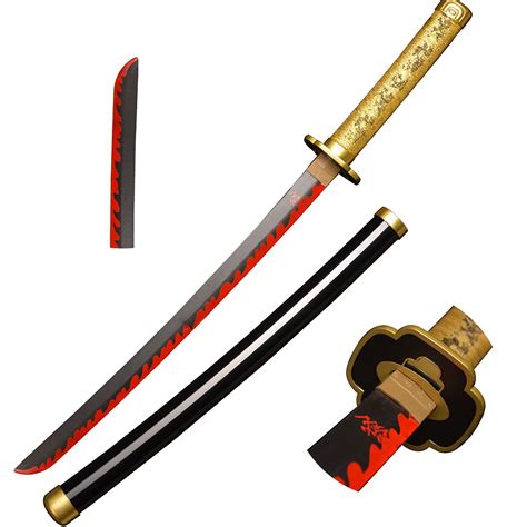 Skyward Blade Wooden Cosplay Anime Sword Tsugikuni Yoriichi Samurai