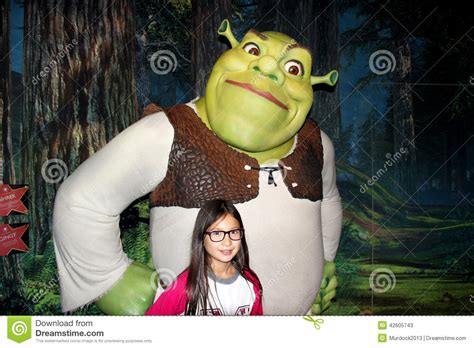 Shrek At Madame Tussauds Editorial Stock Photo Image Of English 42605743