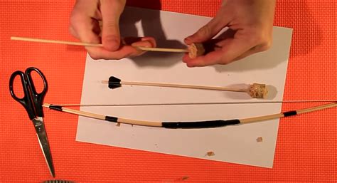 Imagine having a mini crossbow and playing with it all day. Make A DIY Mini Bow and Arrow | Bow and arrow diy, Mini bows, Diy projects for teens