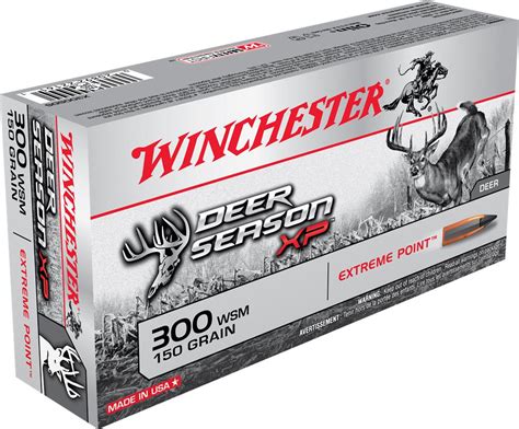 Winchester Deer Season Xp 300 Wsm 150 Grain Extreme Point Polymer Tip