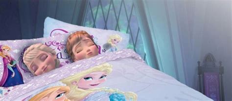 Elsa And Anna Sleeping Disney Music Lullaby Songs Frozen And Tangled