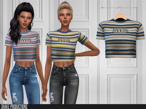 The Sims Resource 428 T Shirt By Shakeproductions Sims 4 Downloads