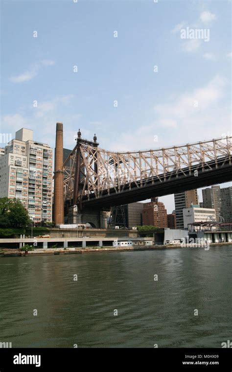 The Queensboro Bridge Aka The 59th Street Bridge Its Manhattan End