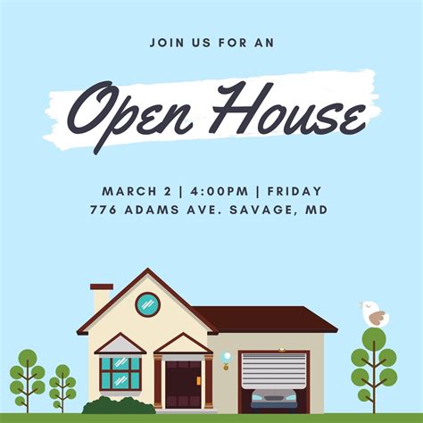 Open House Templates