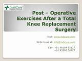 Exercises After Knee Surgery