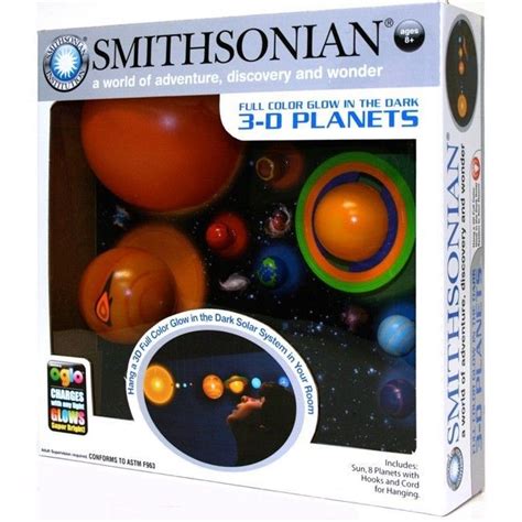 Kids Educational Toys 3d Glowing Solar System Set Childrens Interactive