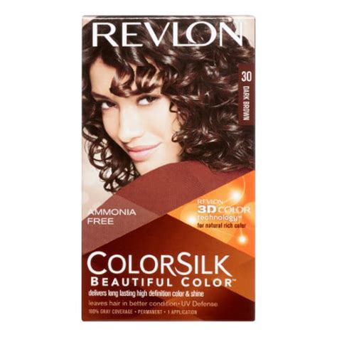 Revlon ColorSilk Hair Color Dark Brown Walmart Com