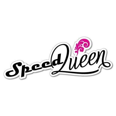 Speed Queen Girl Sticker Ebay