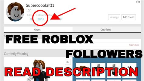 Roblox Bot Follower Safest Easiest Way 20k Free Roblox Followers