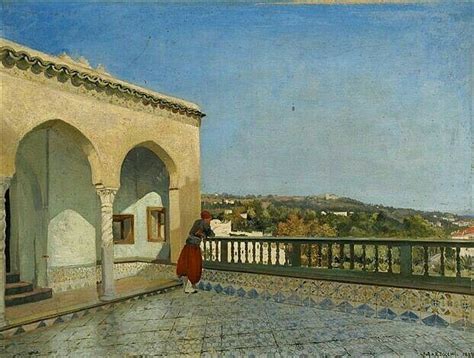 Algérie Peintre Français Numa Marzocchi de Belluci Huile sur toile Titre