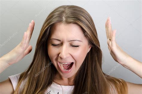 Screaming Angry Woman Stock Photo By ©patramansky 98778424