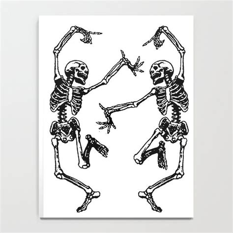 Duo Dancing Skeleton Notebook Friend Tattoos Tattoo Flash Art