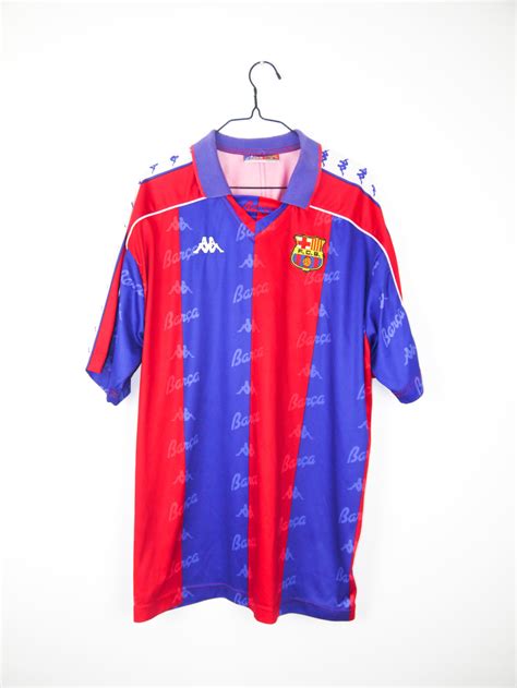 Original 1992 95 Fc Barcelona Home Jersey Xl Rb
