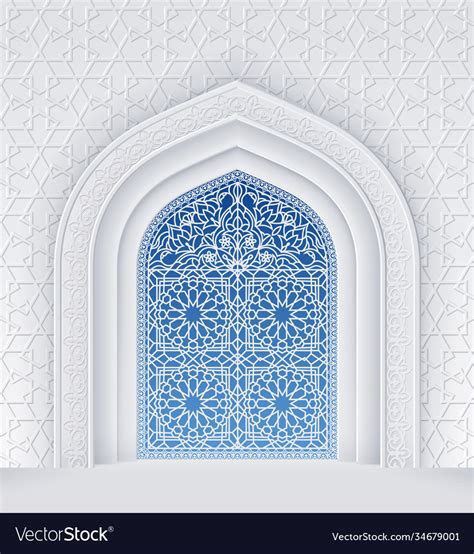 Islamic Architecture Arches Vector