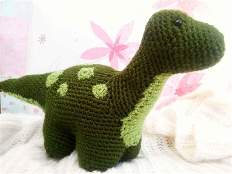 15 Free Crochet Dinosaur Patterns A Cute Toy A More Crafty Life