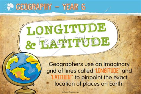 Longitude Latitude Poster Printable Teacher Resources For Teachers